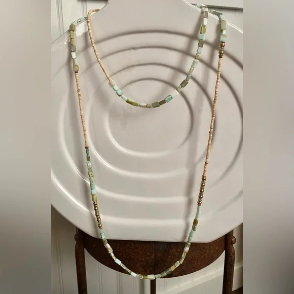 Sundance Catalog Peruvian Opal Necklace - Picture 2 of 4